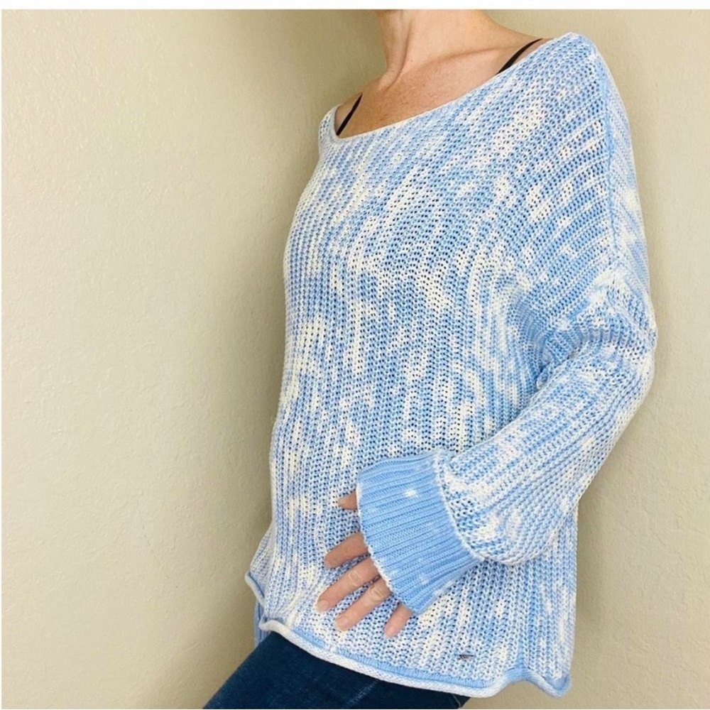 NWOT PINK oversized crop sweater. Never worn. M - Picture 3 of 4